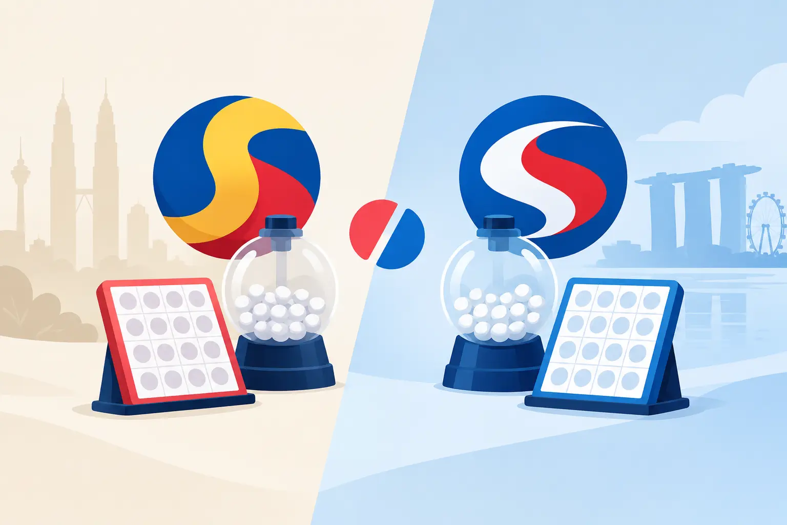 Damacai vs Singapore Pools 4D Comparison